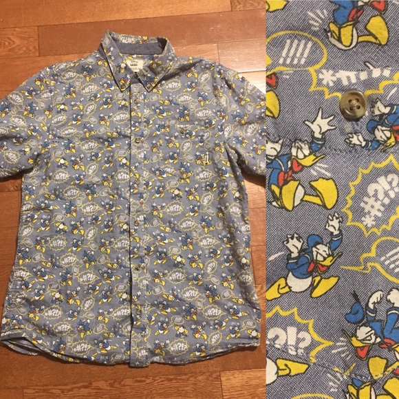 vans donald duck shirt